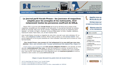 Desktop Screenshot of fr.vocalepresse.com